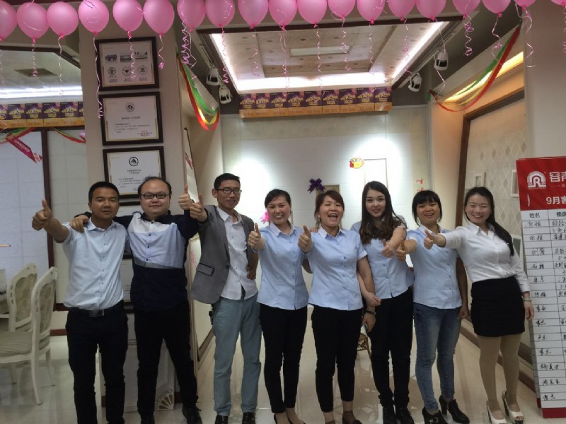 容聲集成吊頂湖南活動圓滿結(jié)束大合影