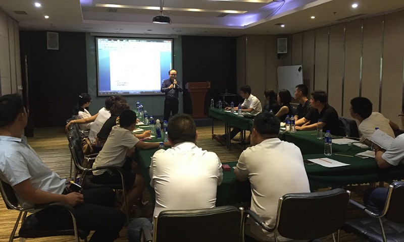 鼎美培訓拓展科李劍文老師培訓