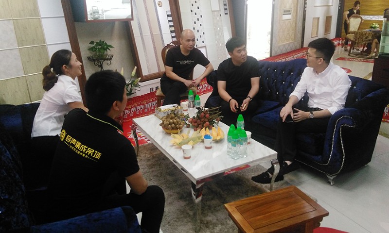 鼎美董事長張董親臨現場