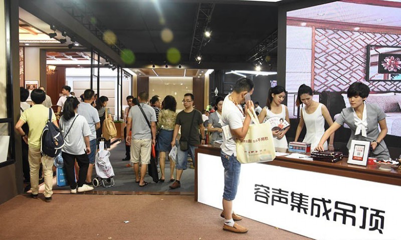 容聲集成吊頂館內人氣爆棚