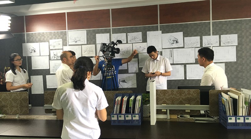 容聲集成吊頂宣傳片拍攝現(xiàn)場