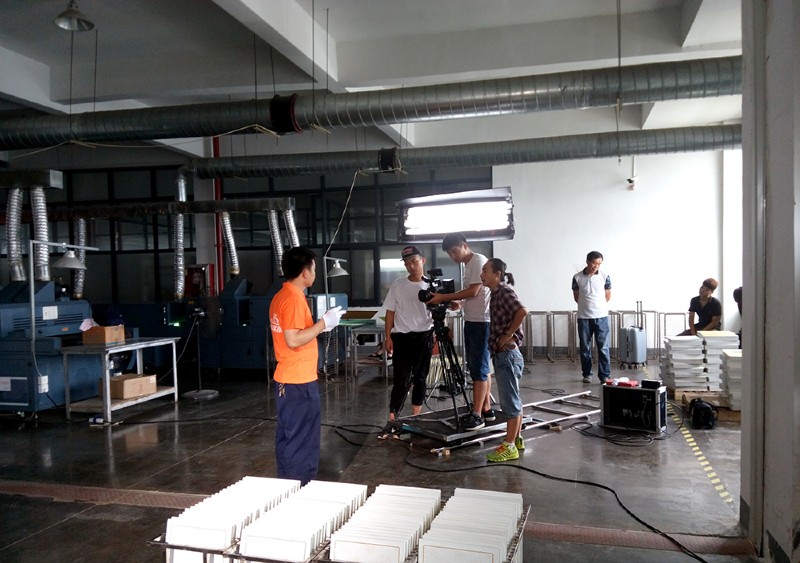 容聲集成吊頂宣傳片拍攝現(xiàn)場