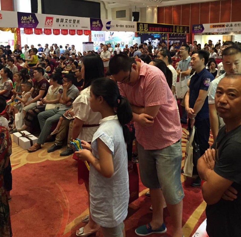 容聲集成吊頂慈溪活動現場