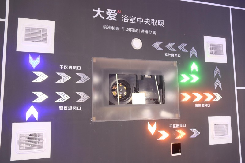 容聲集成吊頂大愛浴室中央取暖