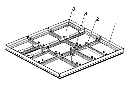 容聲塔橋結構展示架