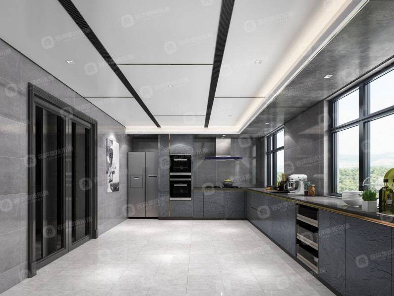 容聲集成吊頂大板意式輕奢效果圖