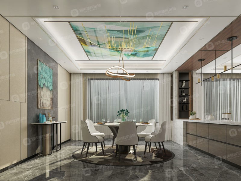 容聲集成吊頂無膠大板效果圖