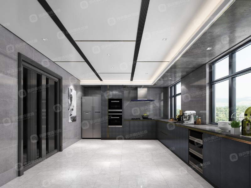 容聲集成吊頂無膠大板效果圖