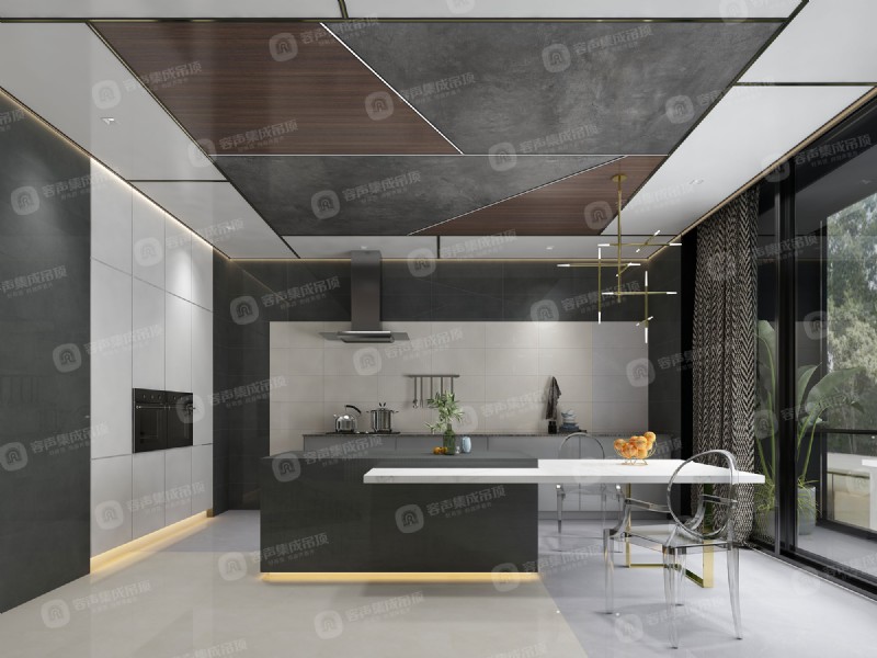 容聲集成吊頂無膠大板效果圖