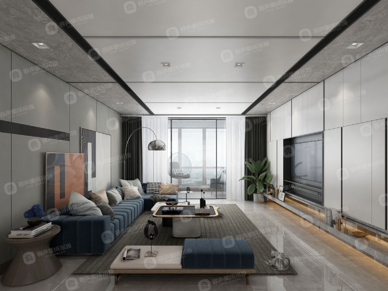 容聲集成吊頂無膠大板效果圖