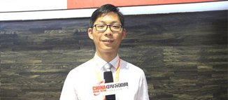 容聲集成吊頂招商科長王俊：超級產品亮相廣州建博會