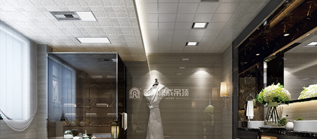 簡約風尚吊頂之現代衛浴篇