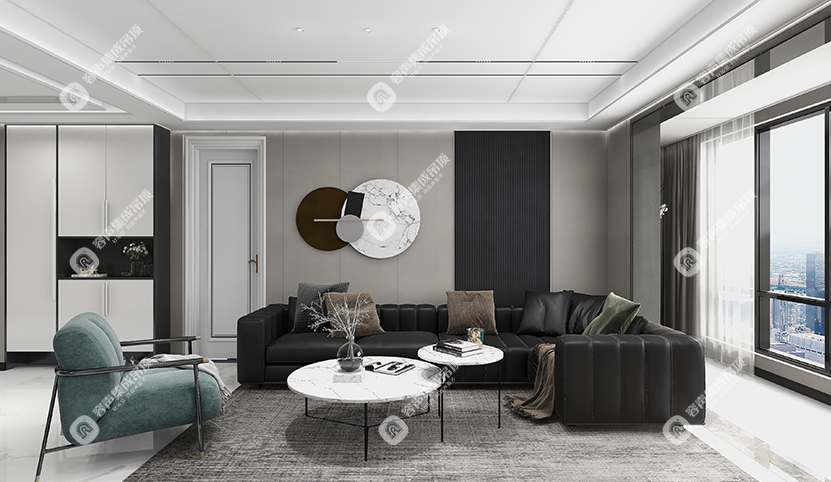 現代輕奢的家有多好看？樣板房來了！